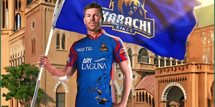 David Warner Appointed as Karachi Kings Skipper for HBL PSL X