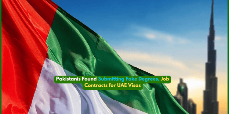 Pakistanis Found Submitting Fake Degrees, Job Contracts for UAE Visas