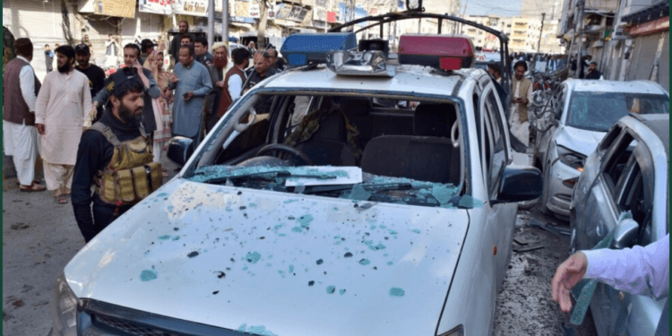 Deadly Bomb Blast Quetta, Killing Two and Injuring 17