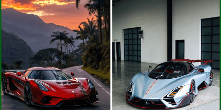 Top 10 Fastest Cars in the World 2025