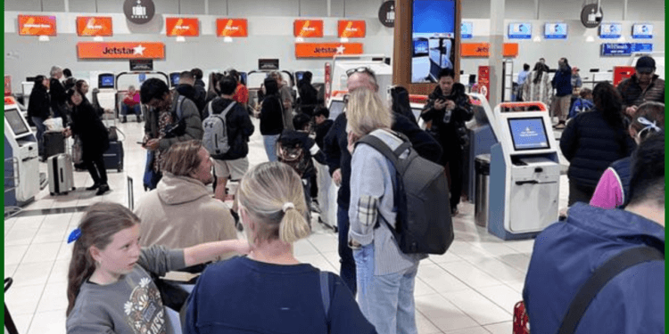 Jetstar IT Failure Disrupts Australian Airports Frustrates Travelers