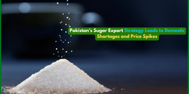 Pakistan’s Sugar Export Strategy Leads to Domestic Shortages and Price Spikes