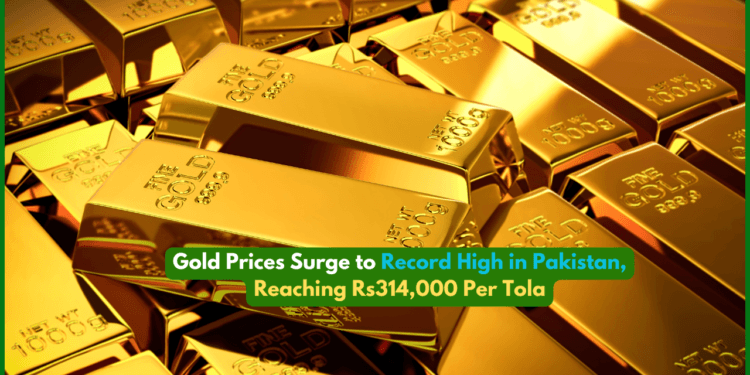 Gold Prices Surge to Record High in Pakistan