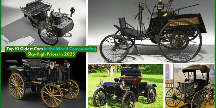 Top 10 Oldest Cars in the World Commanding Sky-High Prices in 2025