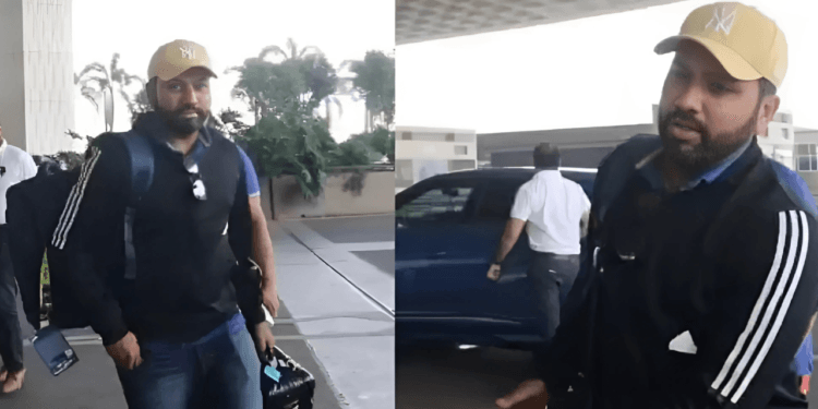 Rohit Sharma Keeps His Cool After Paparazzi Tries to Take Family's Picture
