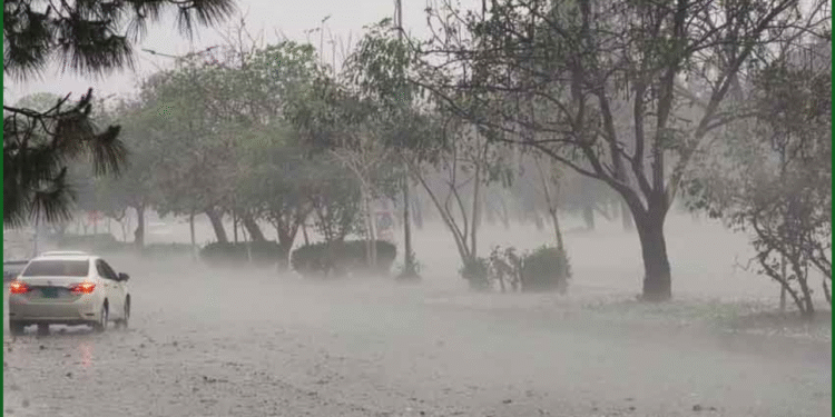 Islamabad Braces for Dramatic Weather Shift: Heatwave Gives Way to Heavy Rain and Hailstorm